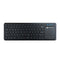 PORTRONICS Bubble Pro Wireless Keyboard with Touchpad | Noiseless Typing | Dual Wireless Connectivity | Auto Power Saving/Sleep Mode | Round Keys - | Buy Online at Shwetha Computers