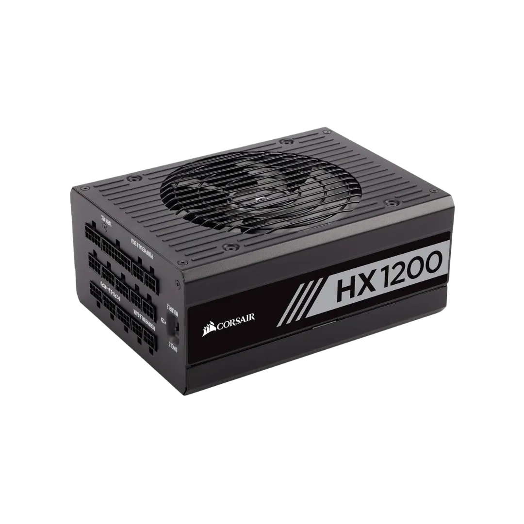 CORSAIR HX1200 1200W Power Supply - 80+ Platinum Certified, Fully Modular