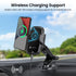 PORTRONICS Charge Clamp 2 Mobile Holder with Wireless Charging | Type-C | 360 Rotation | Sturdy Build | LED Display |