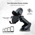 PORTRONICS Clamp M3 Mobile Phone Holder | Adjustable Height | 360° Rotation | ABS Build | Suction Cup Mount