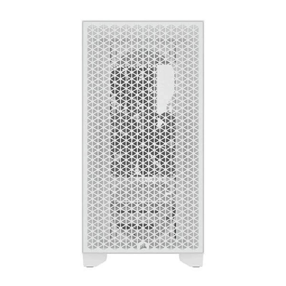 Corsair 3000D T G Mid-Tower Cabinet - White, 360mm GPU Length, 170mm CPU Cooler Height