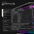 Ant Esports Crystal X8 ARC Exoskeleton Gaming Cabinet/Case