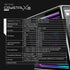 Ant Esports Crystal X8 Frame Exoskeleton Gaming Cabinet/Case