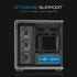 Ant Esports Crystal X8 Frame Exoskeleton Gaming Cabinet/Case