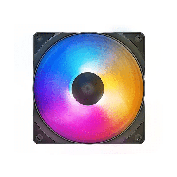 DeepCool RF120 FS LED Case Fan - 120x120x25mm, 12V, 0.17A, 500-1500 RPM, 56.5 CFM, 27 dB(A) Noise