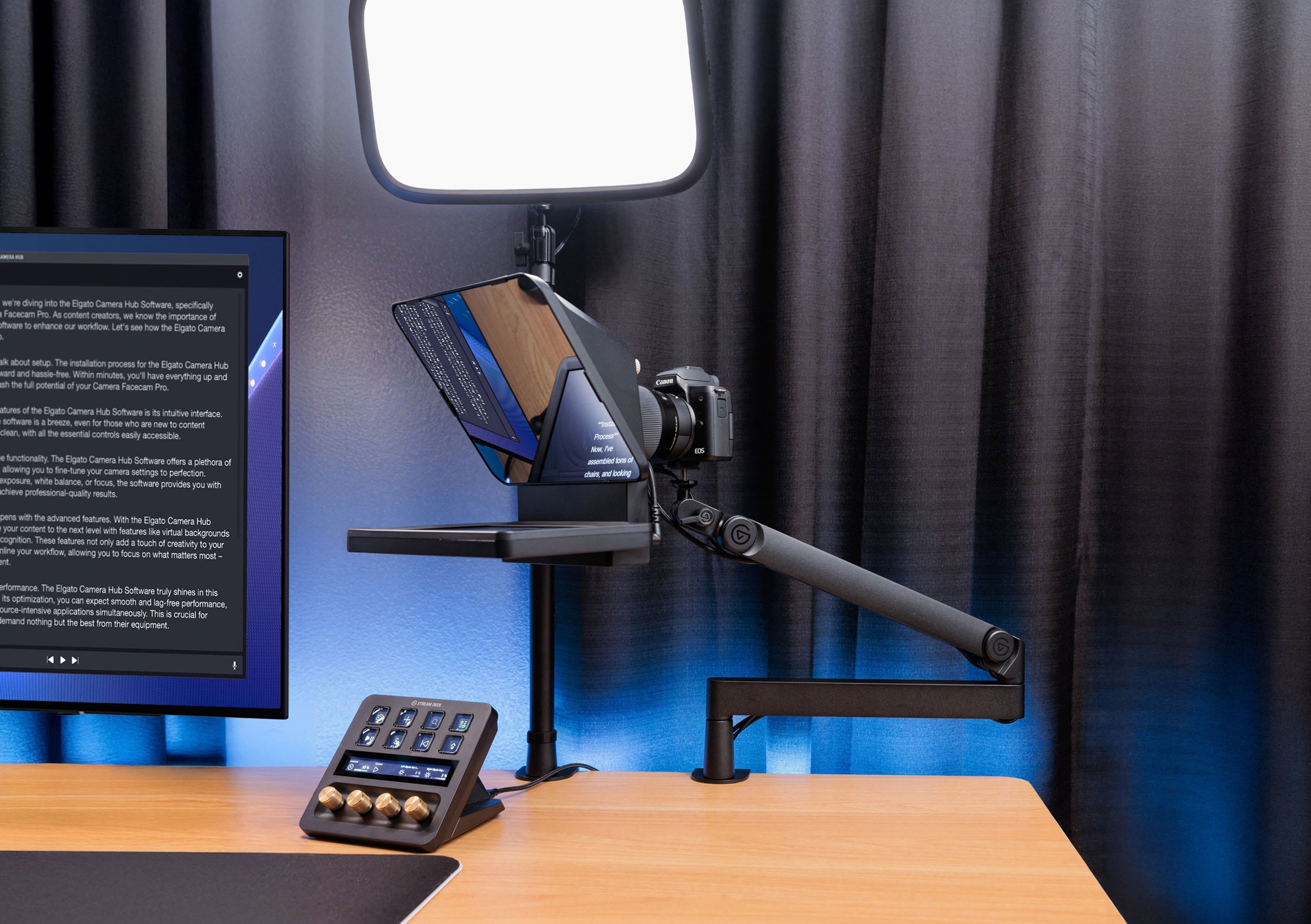 Elgato All-in-One Teleprompter with Built-in Screen