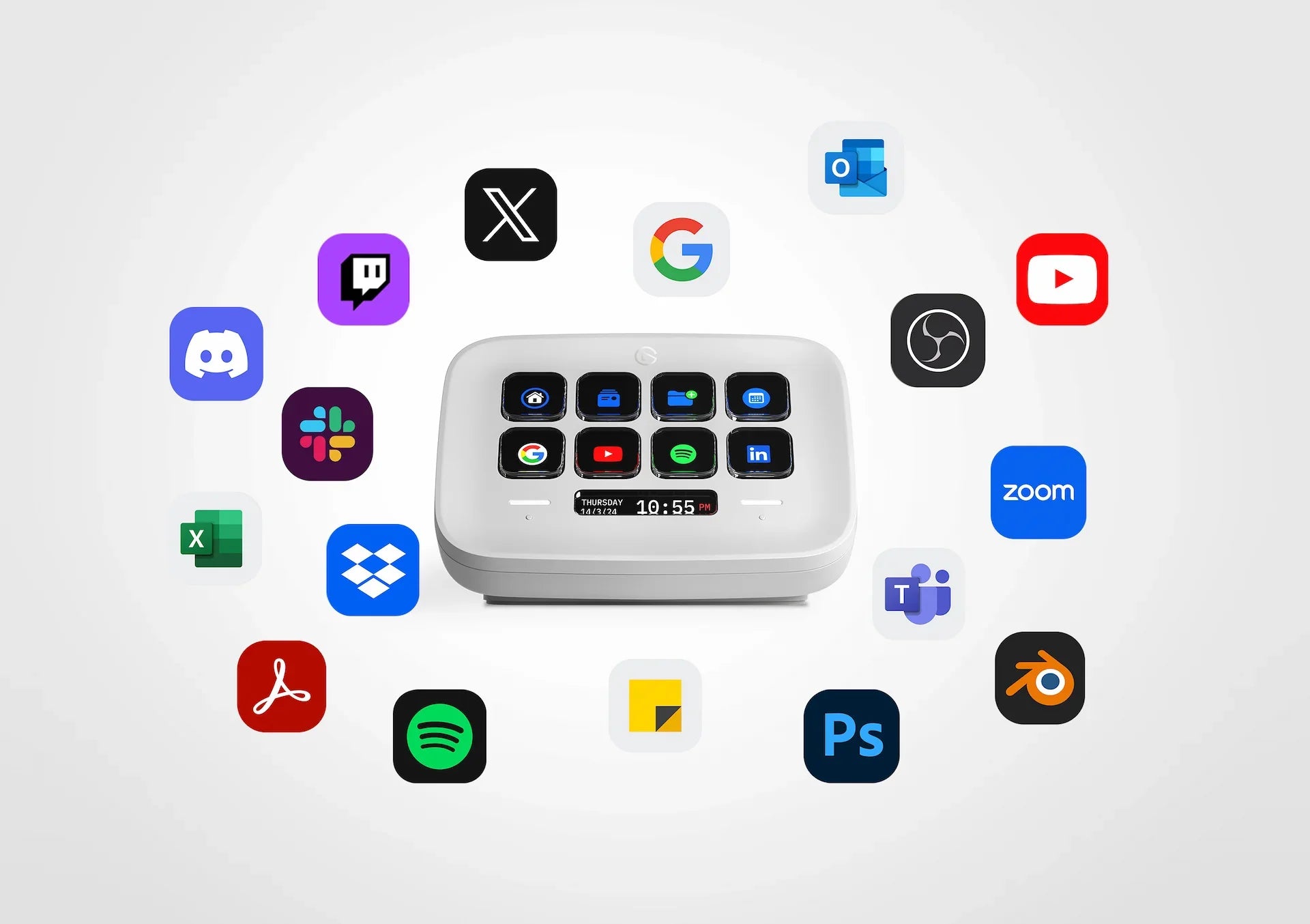 Elgato Stream Deck Neo with 8 Customizable Keys - | Buy Online at Shwetha Computers