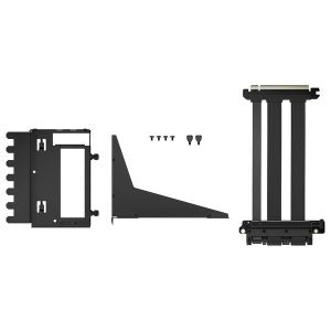 Fractal Flex 2 PCIe 4.0 Vertical GPU Riser with Bracket (Black)