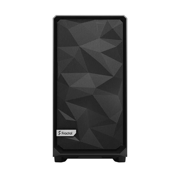 Fractal Design Meshify 2 Black Solid 3.5"/2.5" Universal Drive Mounts Cabinet