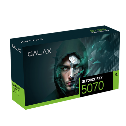 GALAX GeForce RTX 5070 1-Click OC 12GB GDDR7 Graphics Card