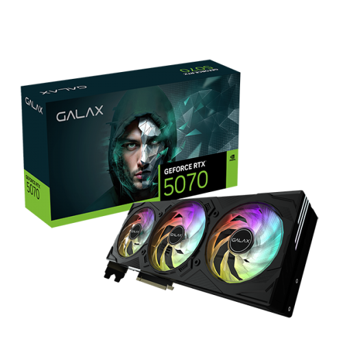 GALAX GeForce RTX 5070 EX Gamer 1-Click OC 12GB GDDR7 Graphics Card