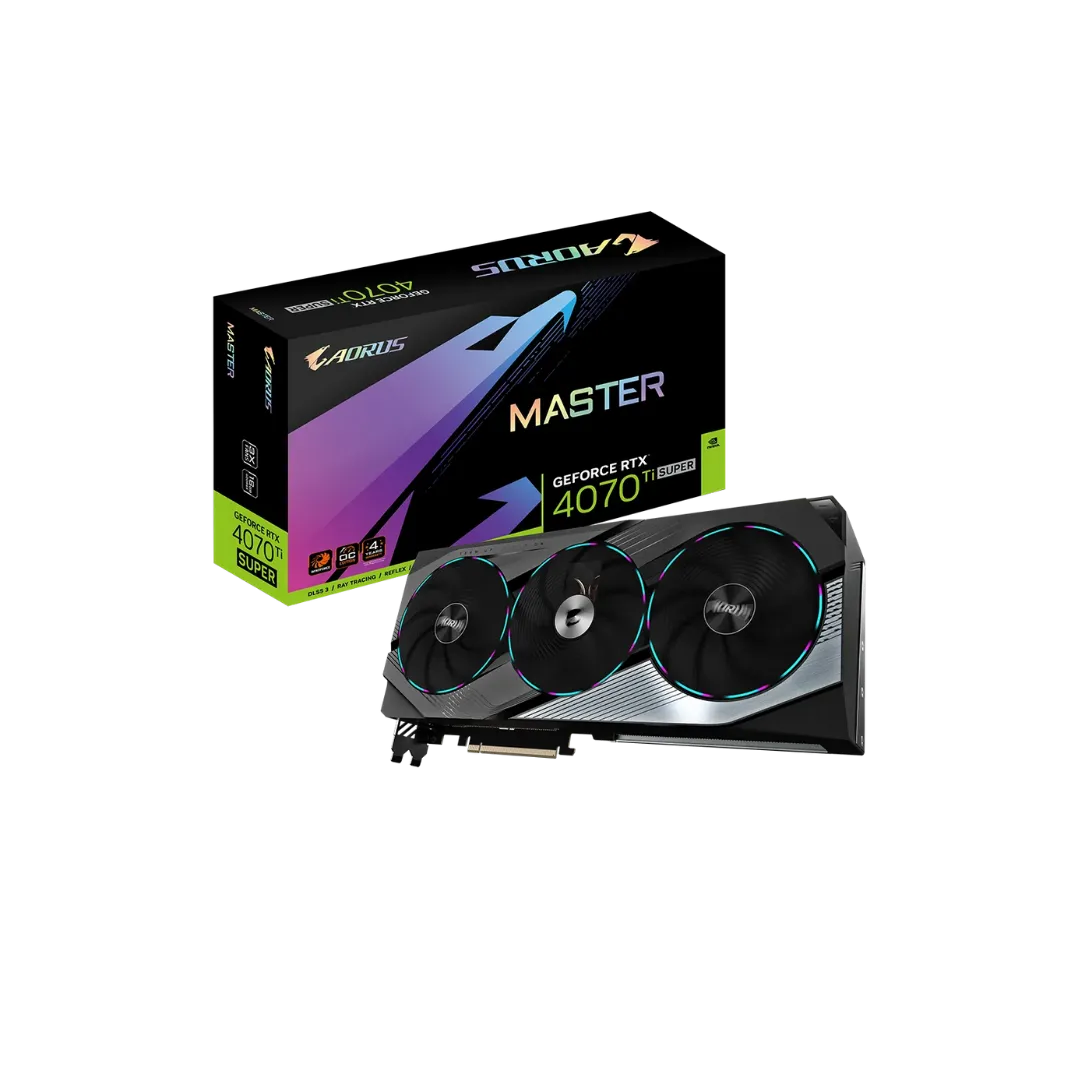 GIGABYTE AORUS GeForce RTX™ 4070 Ti SUPER MASTER 16GB