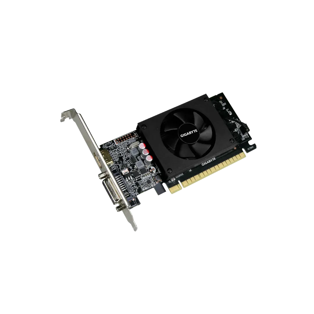 GIGABYTE 710GT Graphics Card - 2GB DDR5, Improved Performance