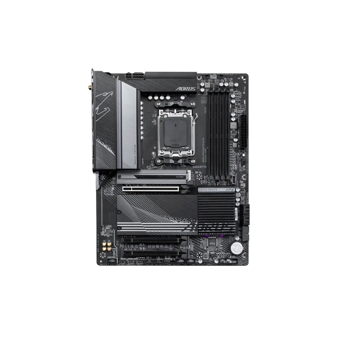 GIGABYTE B650 AORUS ELITE AX V2 Motherboard - PCIe 4.0, Wi-Fi 6, Bluetooth