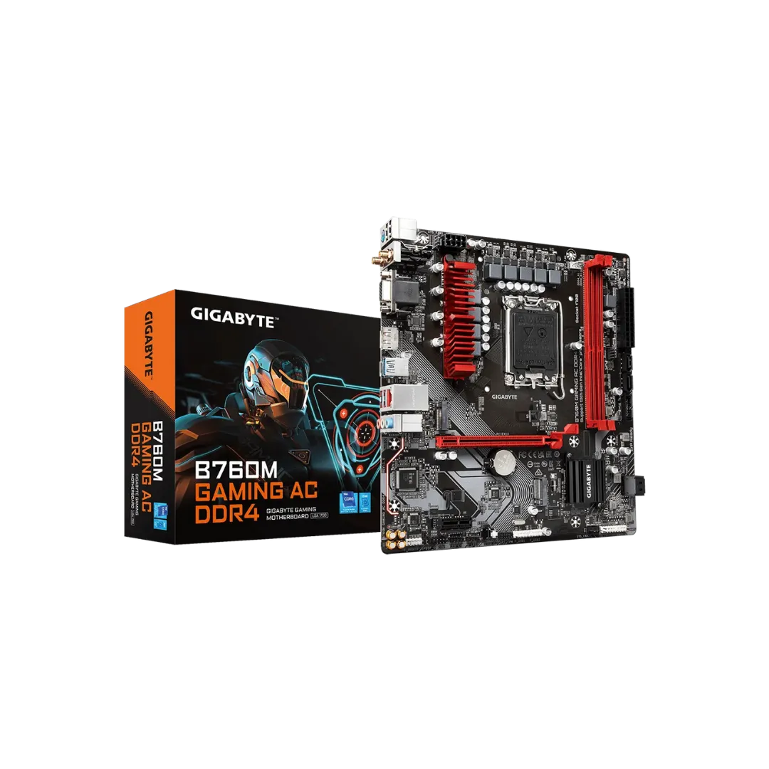 GIGABYTE B760M GAMING AC Motherboard - PCIe 4.0, Wi-Fi 6 - | Buy Online at Shwetha Computers
