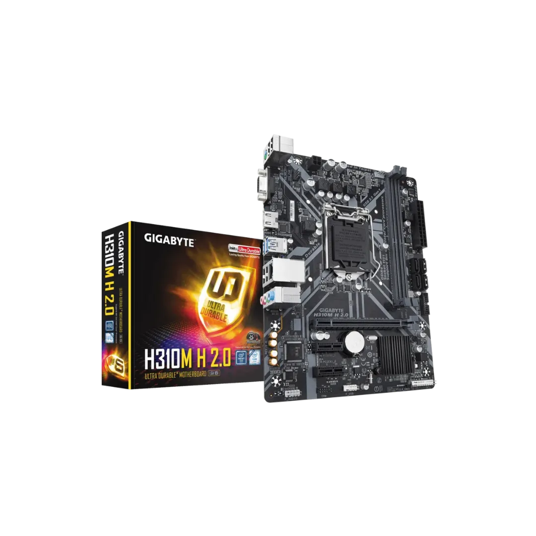 GIGABYTE H310M-H Motherboard - M.2, DDR4, Micro ATX