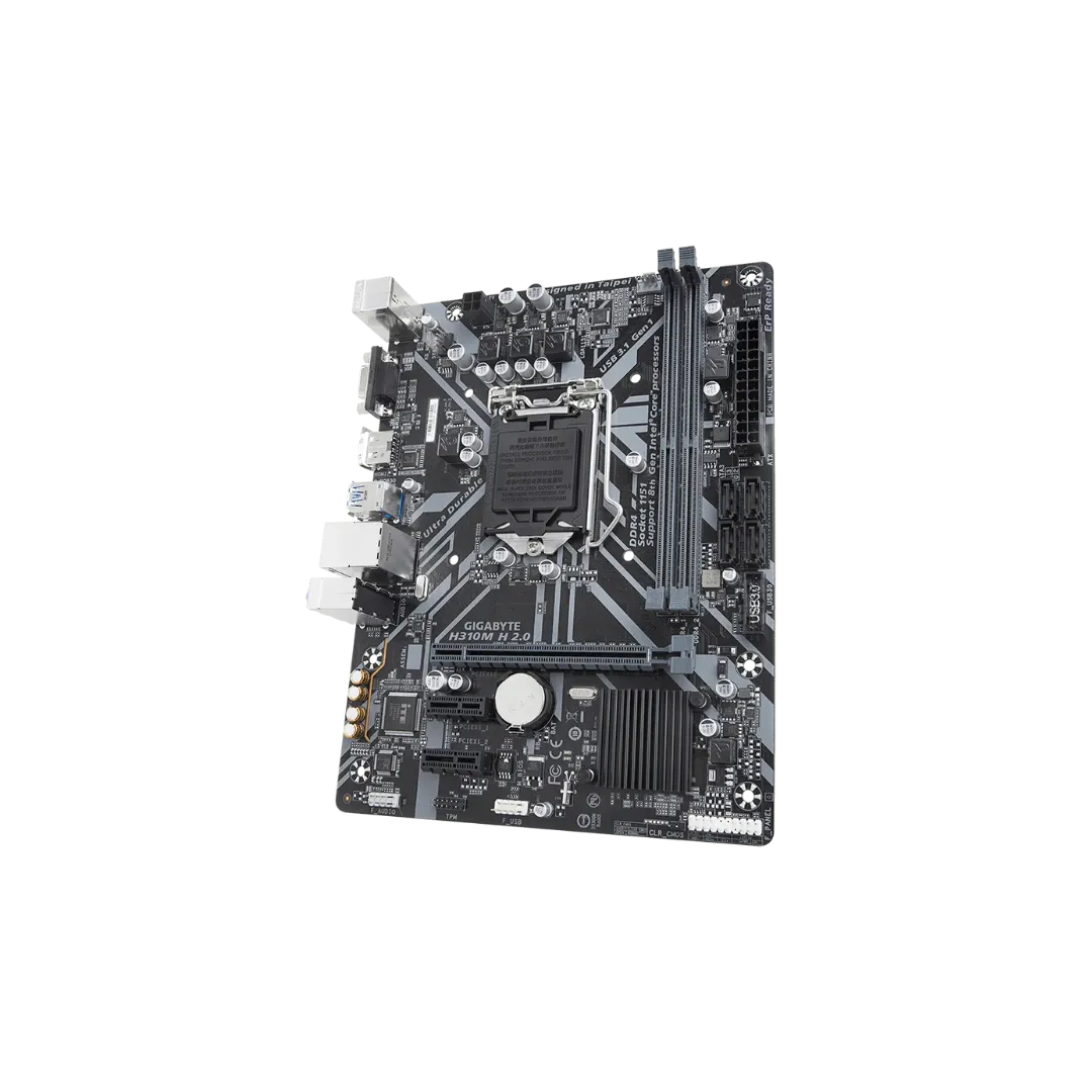 GIGABYTE H310M-H Motherboard - M.2, DDR4, Micro ATX