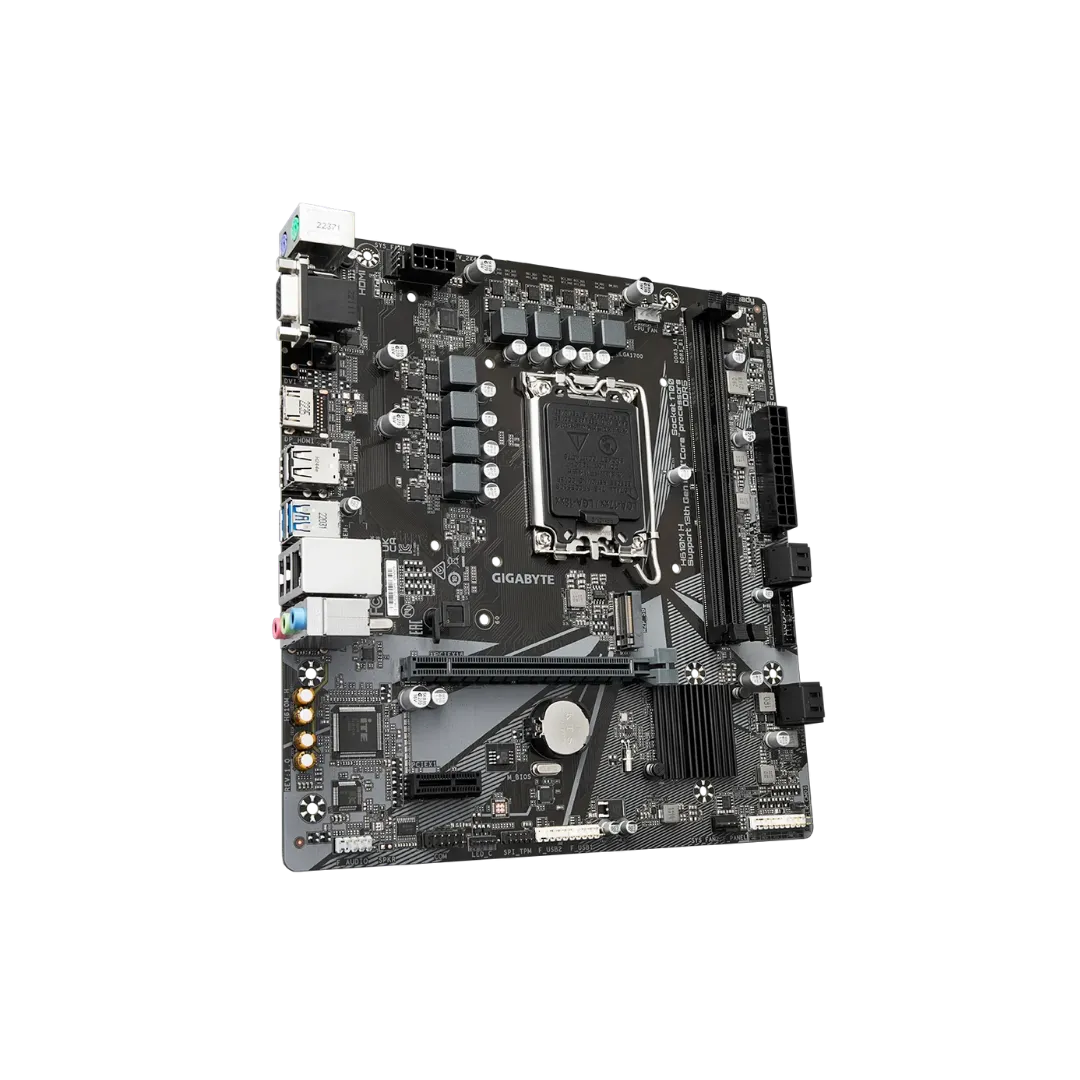 GIGABYTE H610M-H Motherboard - DDR5, Micro ATX, Essential Connectivity