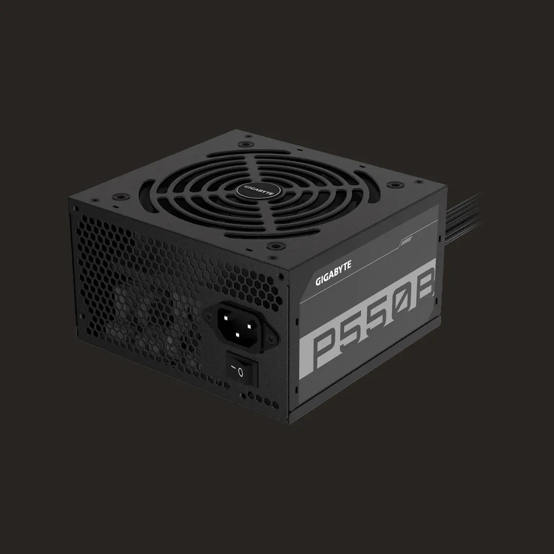 GIGABYTE P550B 550W Power Supply - 80+ Bronze Certified for Reliable Performance