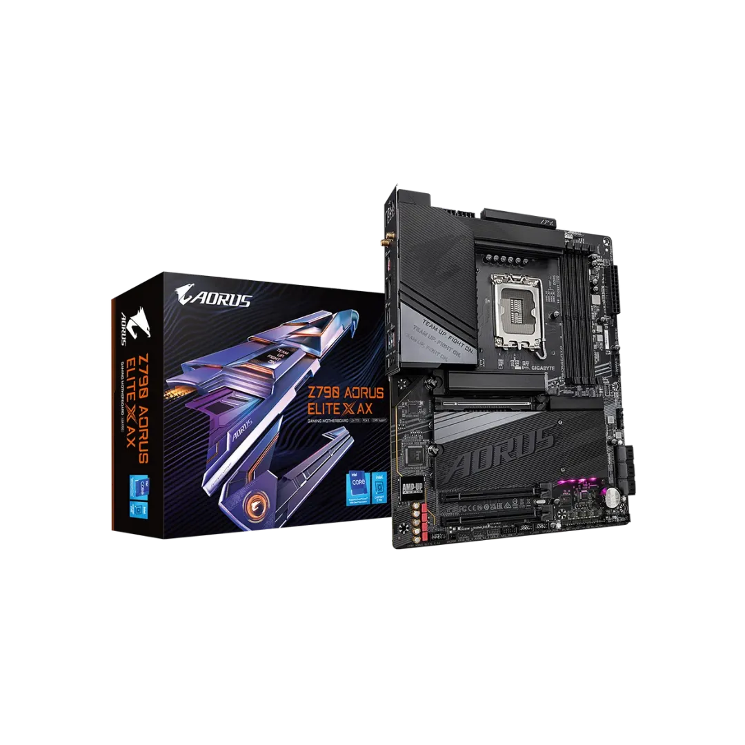 GIGABYTE Z790 AORUS ELITE X AX Motherboard - PCIe 5.0, DDR5, Wi-Fi 6E