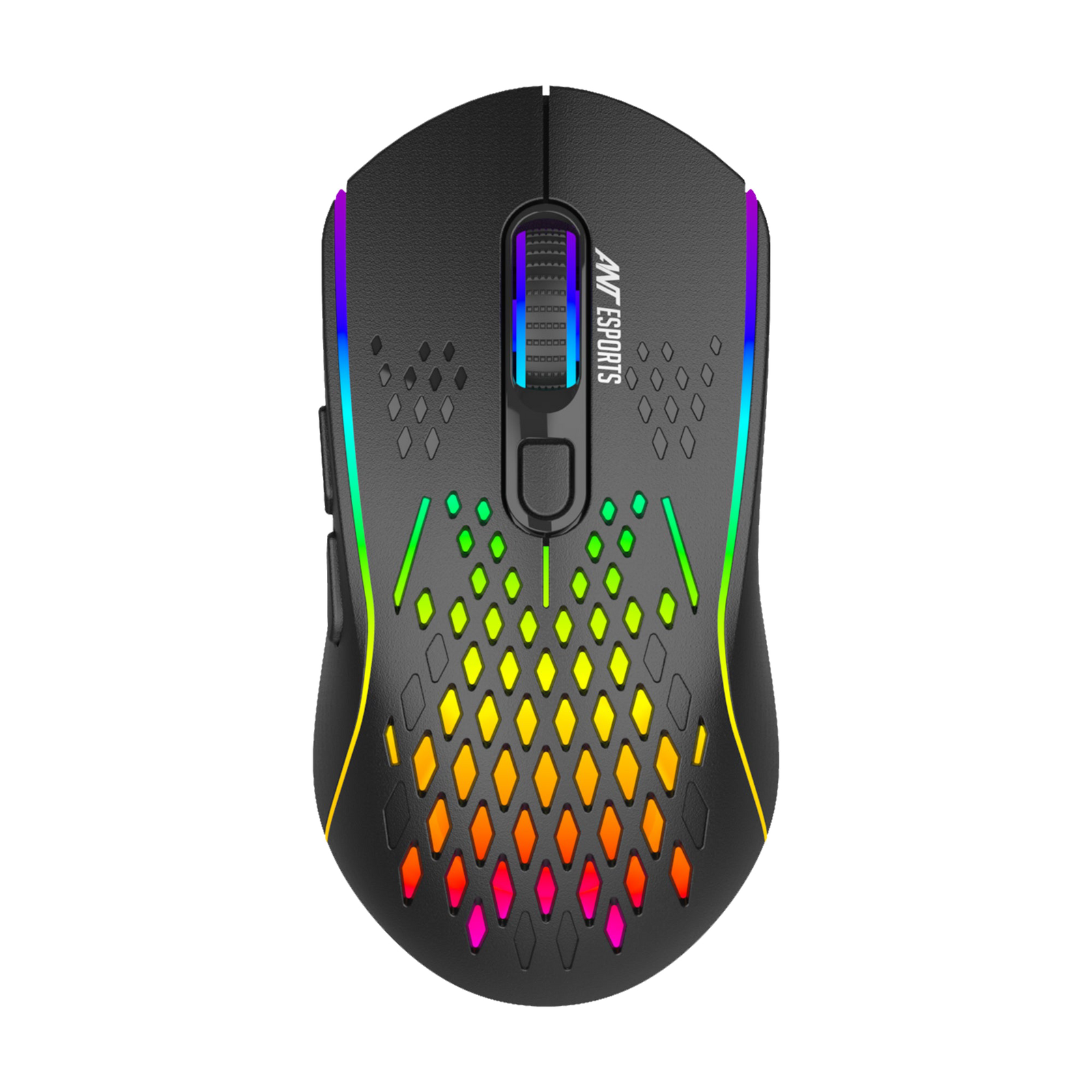 Ant Esports GM700 RGB Wireless Gaming Mouse - Black 4800 DPI