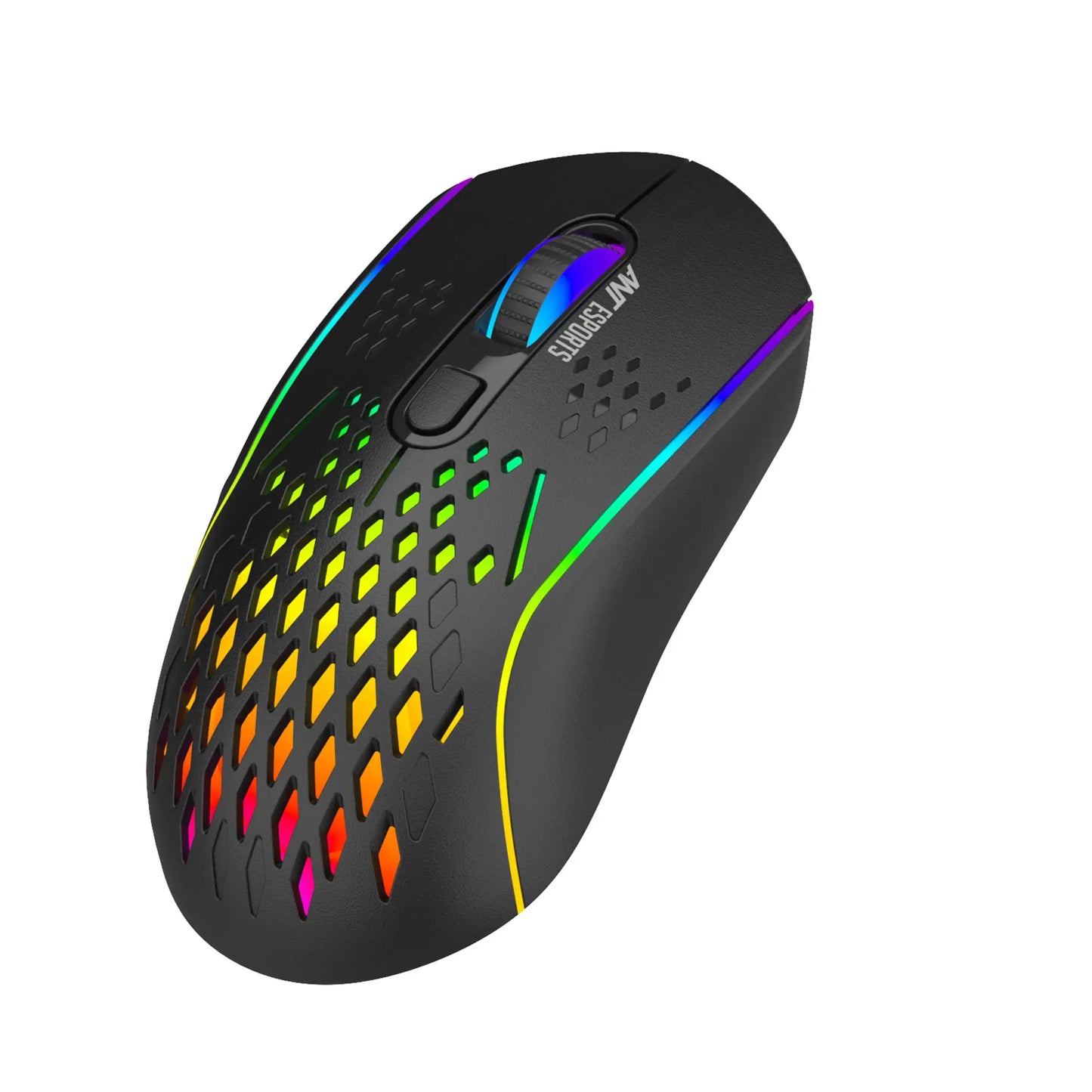 Ant Esports GM700 RGB Wireless Gaming Mouse - Black 4800 DPI