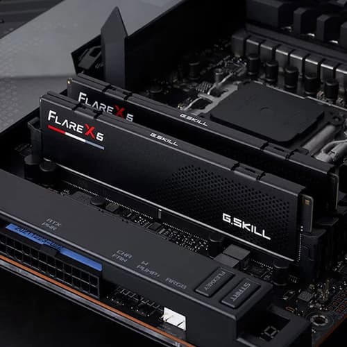 G Skill Flare X5 32GB (16GBx2) DDR5 6000MHz CL3038 DDR5 RAM (F5-6000J3038F16GX2-FX5)