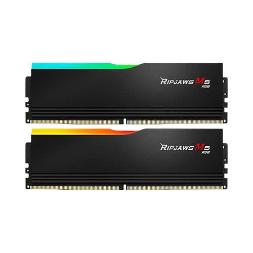 G Skill Ripjaws M5 RGB 32GB (16GBx2) DDR5 6000MHz Desktop RAM (F5-6000J3636F16GX2-RM5RK)