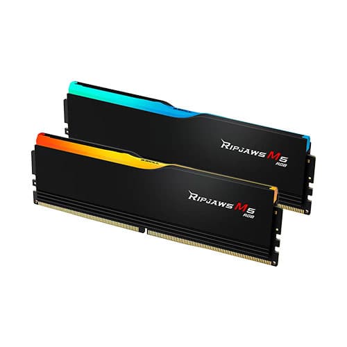 G Skill Ripjaws M5 RGB 32GB (16GBx2) DDR5 6000MHz Desktop RAM (F5-6000J3636F16GX2-RM5RK)