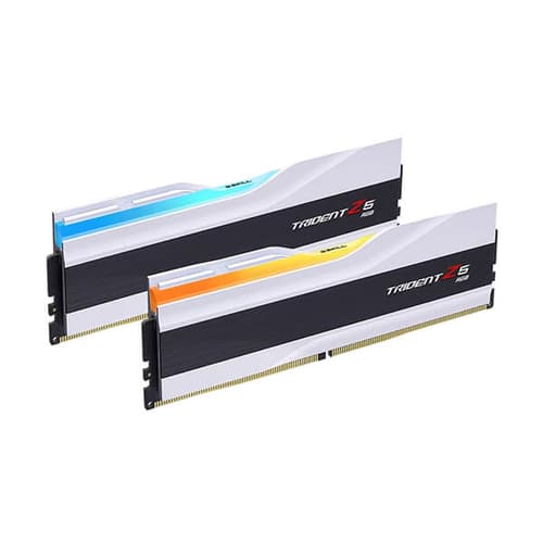G Skill Trident Z5 RGB 64GB (32GBx2) DDR5 6000MHz Desktop RAM Matte White (F5-6000J3636F32GX2-TZ5RW)