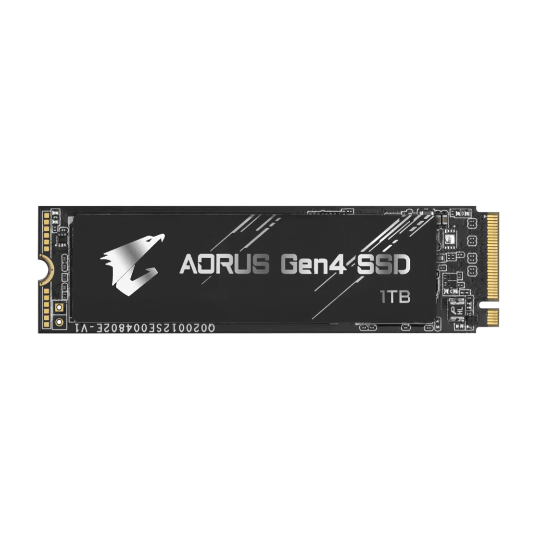 Gigabyte 1TB AORUS NVMe Gen4 SSD with Heatsink - High-Performance with Enhanced Cooling