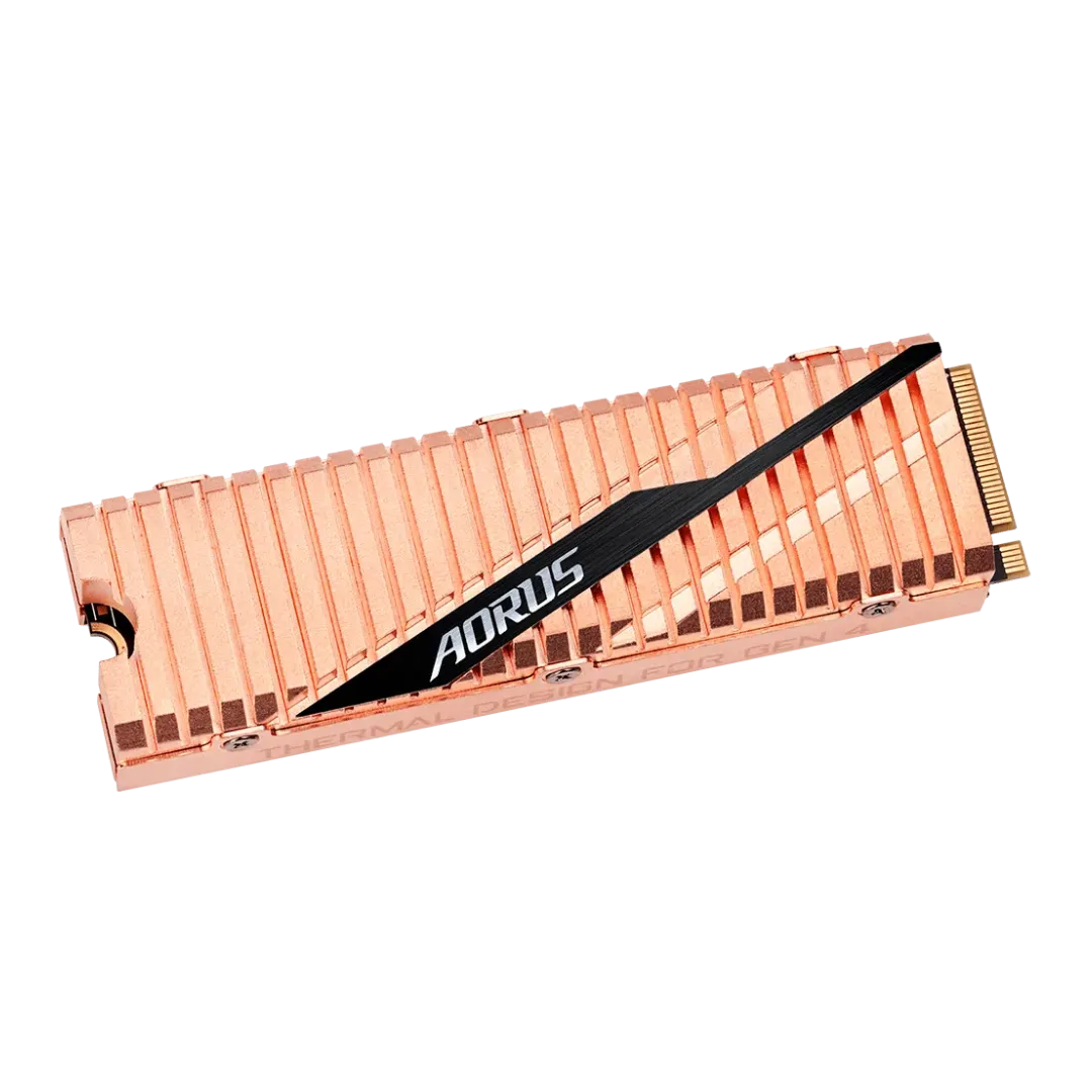 Gigabyte 500GB NVMe SSD AORUS Gen4 - High-Speed Storage for Gaming and Performance