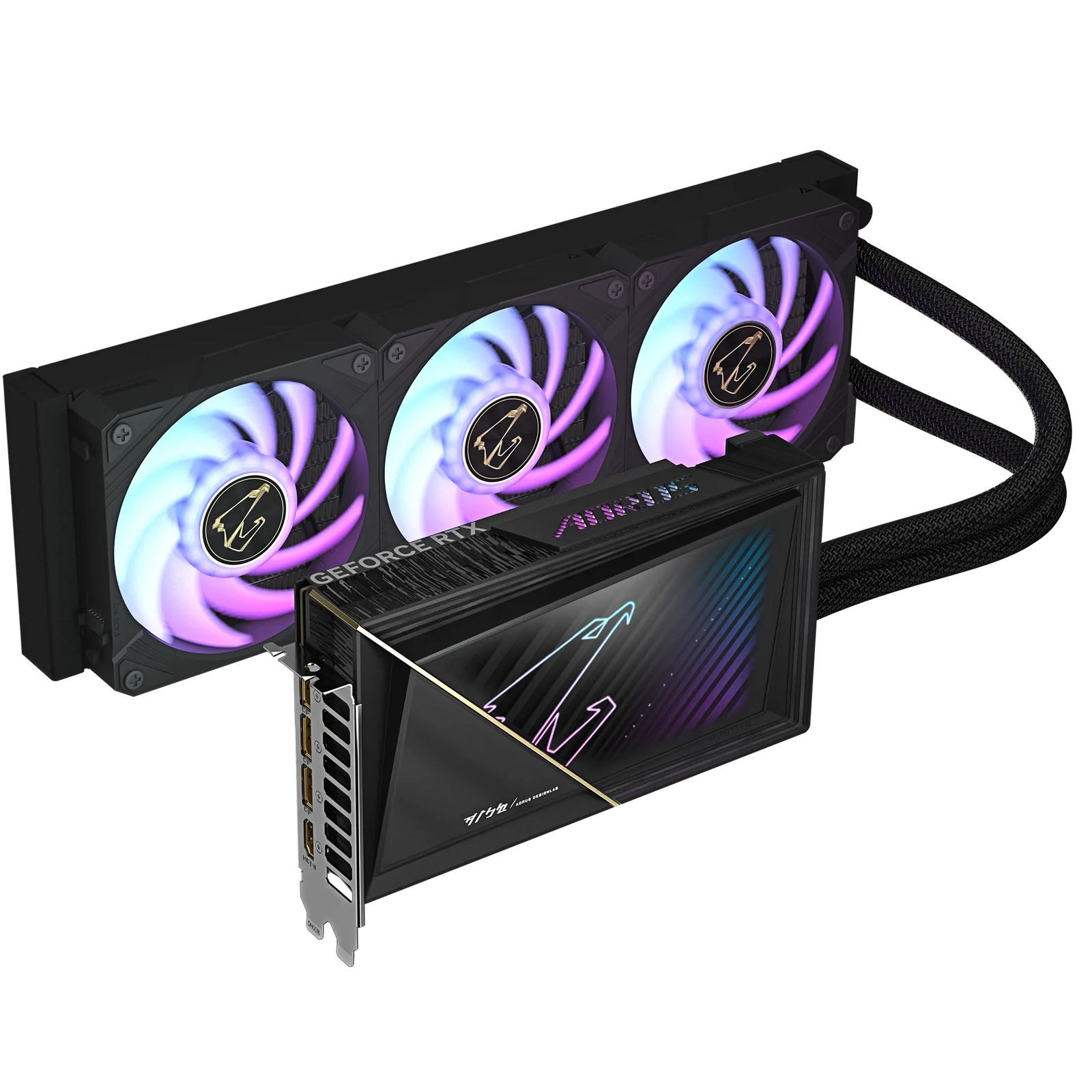 Gigabyte Aorus GeForce RTX 5080 XTREME WATERFORCE 16G Graphics Card