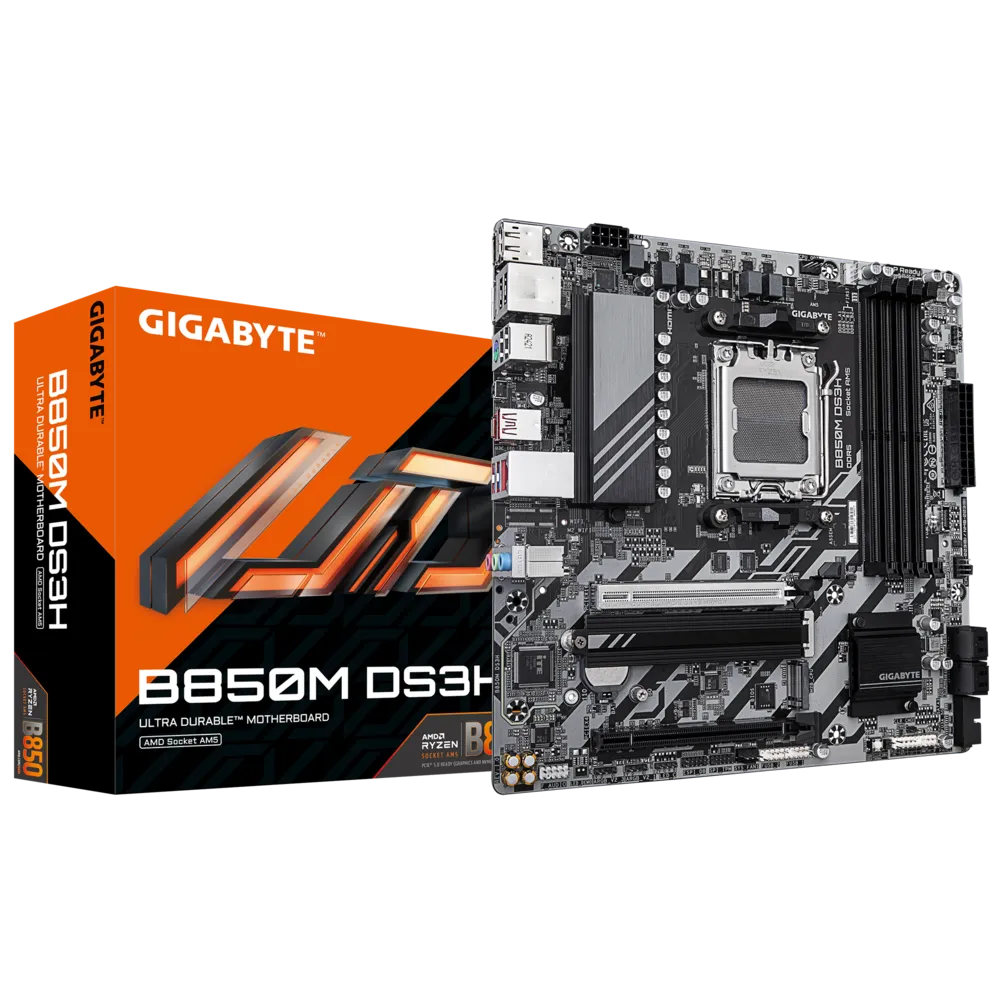 Gigabyte B850M DS3H Free with WIFI6 Card Motherboard