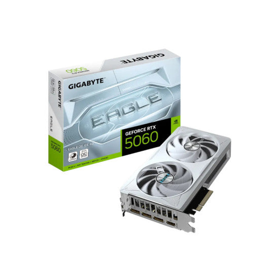 Gigabyte GeForce RTX 5060 Eagle OC ICE 8GB GDDR7 Graphics Card - | Buy Online at Shwetha Computers