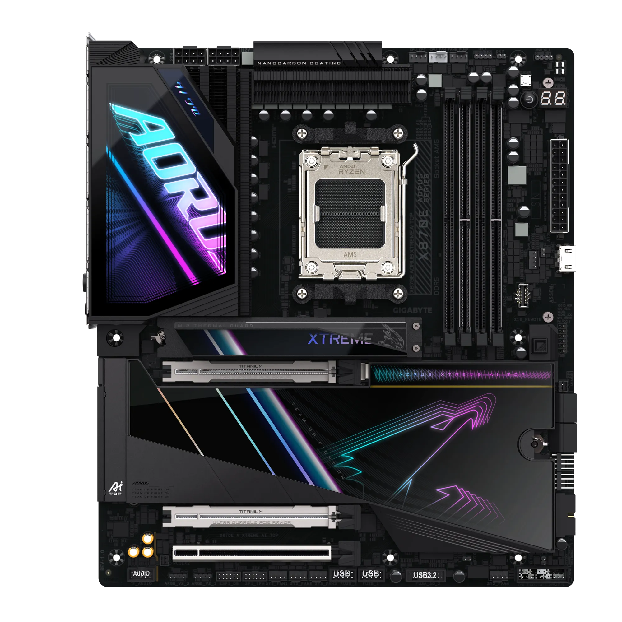 Gigabyte X870E AORUS XTREME AI TOP Motherboard - | Buy Online at Shwetha Computers
