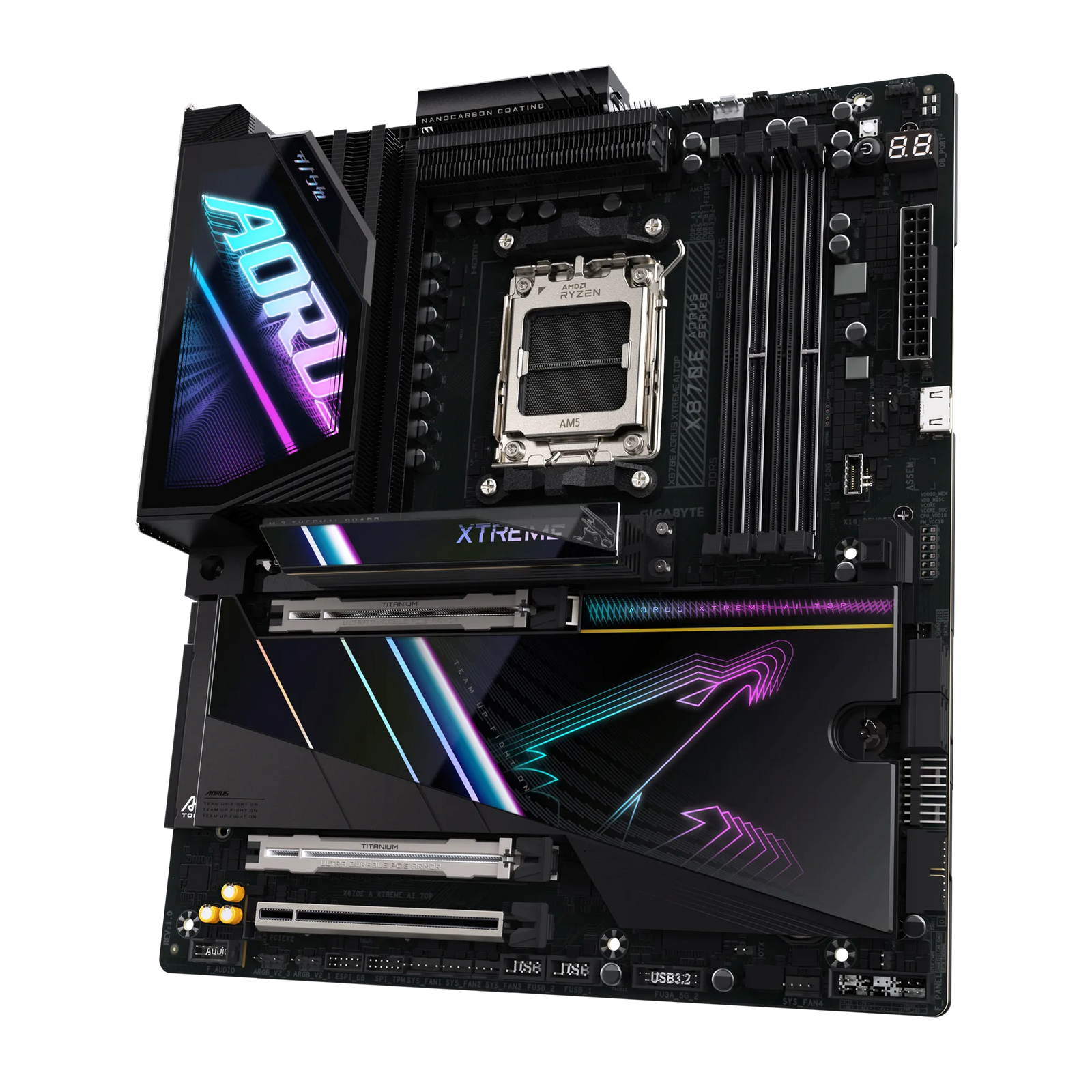 Gigabyte X870E AORUS XTREME AI TOP Motherboard - | Buy Online at Shwetha Computers