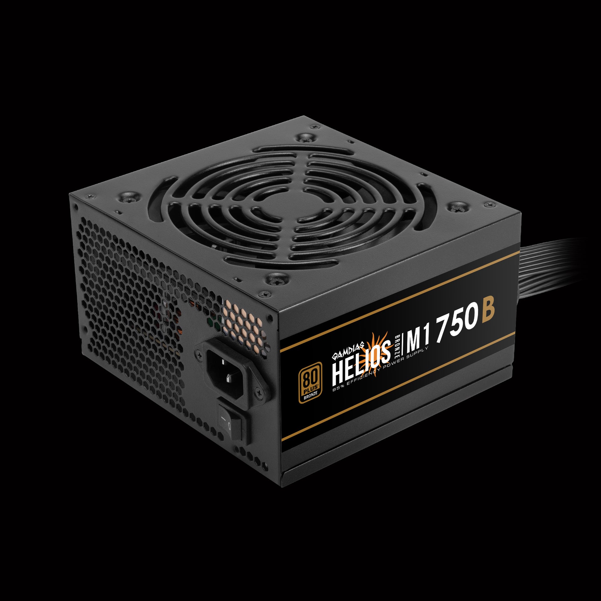 GAMDIAS HELIOS M1-750B Efficient 750W PSU for Gaming PCs