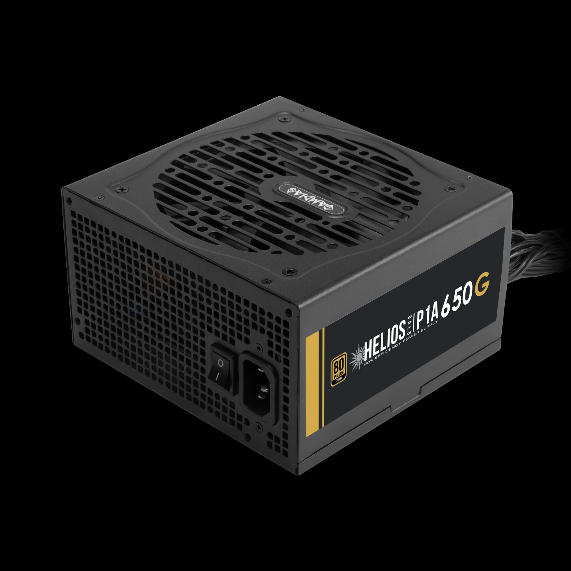 GAMDIAS HELIOS P1A-650G Stable and Efficient 650W Power Supply Unit