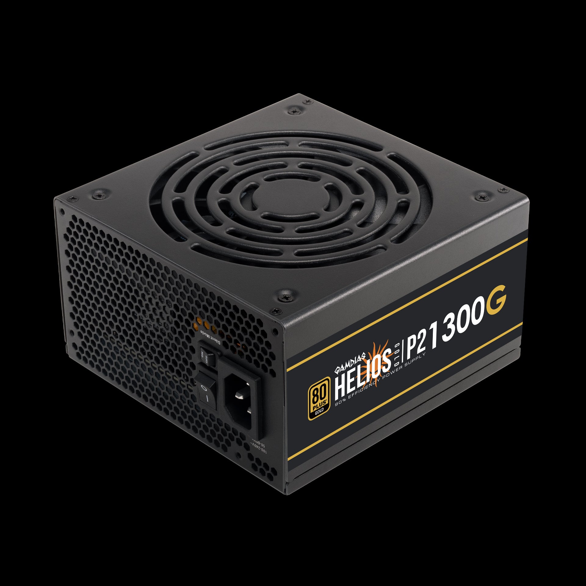 GAMDIAS HELIOS P2-1300G Reliable 1300W PSU for High Performance Gaming Builds