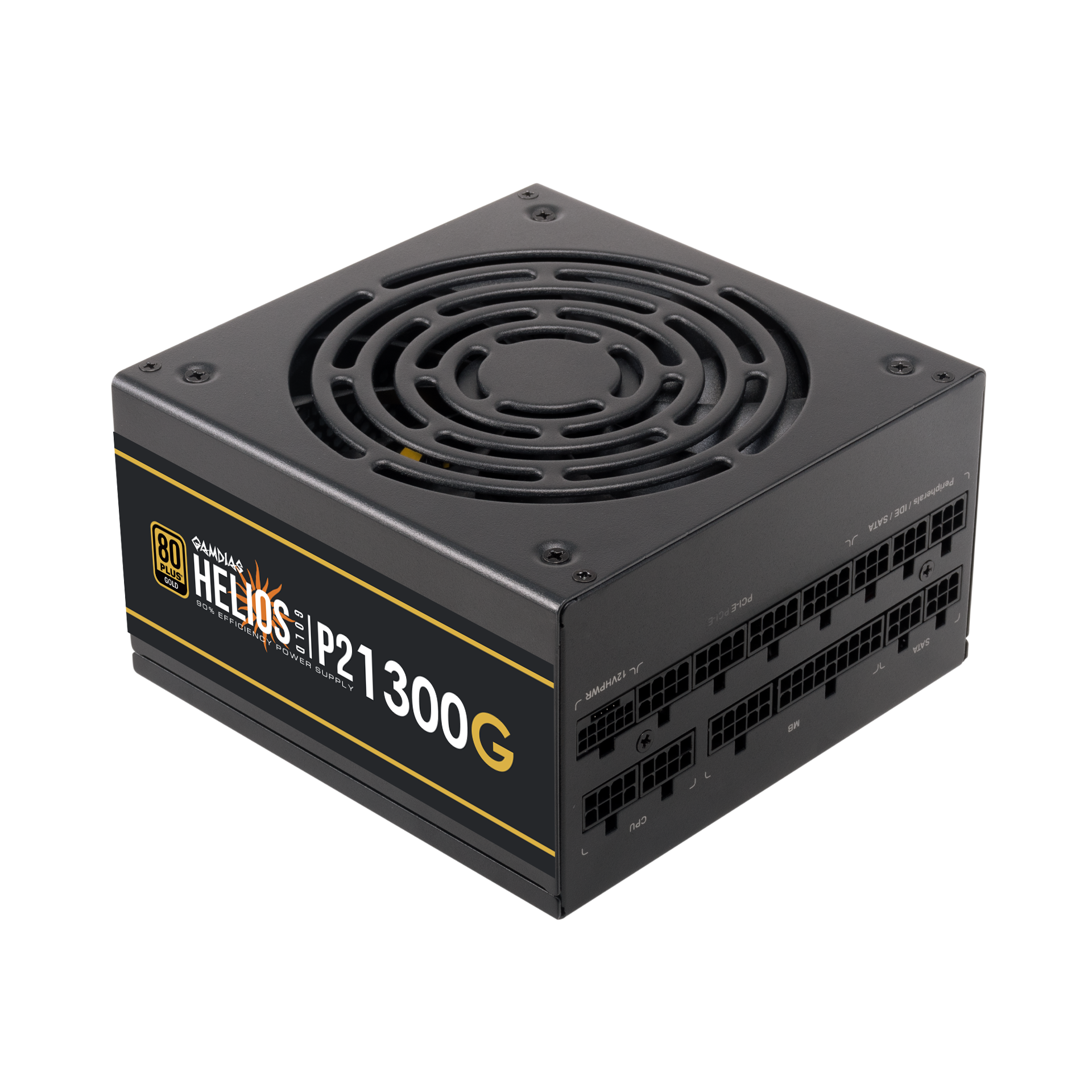 GAMDIAS HELIOS P2-1300G Reliable 1300W PSU for High Performance Gaming Builds