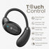 PORTRONICS Harmonics Twins 31 | Touch Control | Bluetooth 5.4V | Secure Ear Fit| Type C Fast Charging