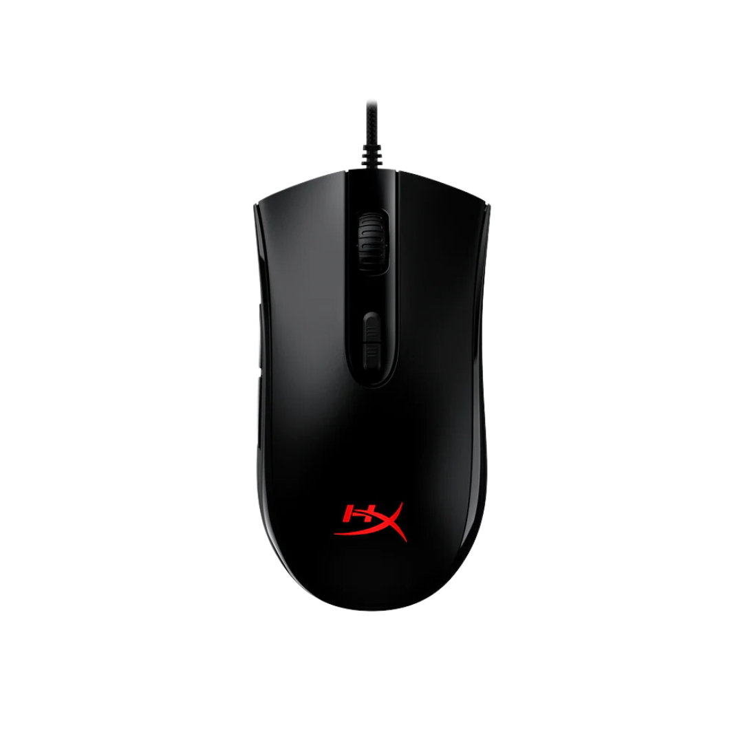 HyperX Pulsefire Core RGB Gaming Mouse - 6200 DPI, 7 Buttons, Symmetrical Shape