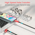 PORTRONICS Pro Charge 4 4 In 1Multi Functional Cable | Zinc Metal Alloy Head | 60W Max Out Output | Tangle Free Flat Cable | Strong Braided Cable