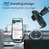 PORTRONICS Clamp Y Mobile Phone Holder | 360° Rotation | For Most Cars | AC Vent Mount | One-Click Operation