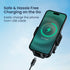 PORTRONICS Clamp Y Mobile Phone Holder | 360° Rotation | For Most Cars | AC Vent Mount | One-Click Operation