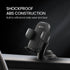 PORTRONICS Clamp M4 Univeresal Mobile Holder | 180° Rotation | One-hand Operation| Suction Mount | Shock-resistant Grip