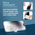 PORTRONICS Clean P 10 in1 Smart Gadget Cleaning Kit | Precise Cleaning | Refilleable Lotion | Pocket Friendly | Multifunctional