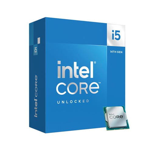 Intel Core i5-14600K Processor with 14 Cores and 20 Threads - 10nm Fabrication Process, 192GB Max Memory Size, Integrated Intel UHD Graphics 770 - LGA-1700 Socket - Intel 7 Litography - Max Turbo Frequency 8 GHz