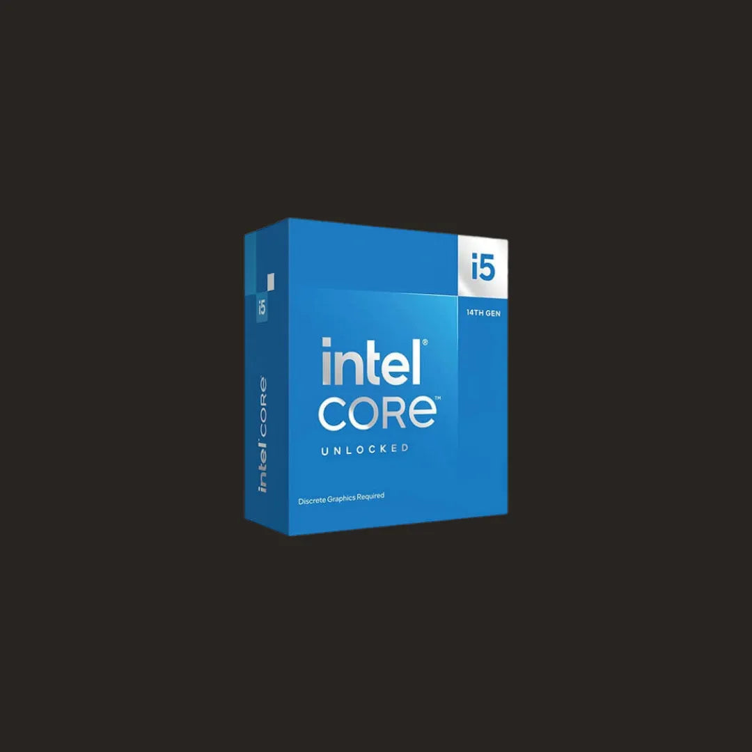 Intel Core i5-14600KF 14th Gen Raptor Lake Desktop Processor with 6 Cores and 12 Threads, Turbo Boost Frequency up to 5.3 GHz, 24 MB Intel Smart Cache, DDR5/DDR4 Memory Support, and LGA-1700 Socket by Intel